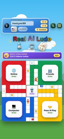 Real AI Ludo official App Store screenshot